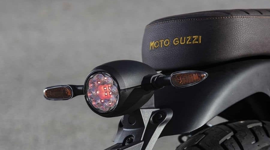 Motocicleta italiana Moto Guzzi hechas para durar